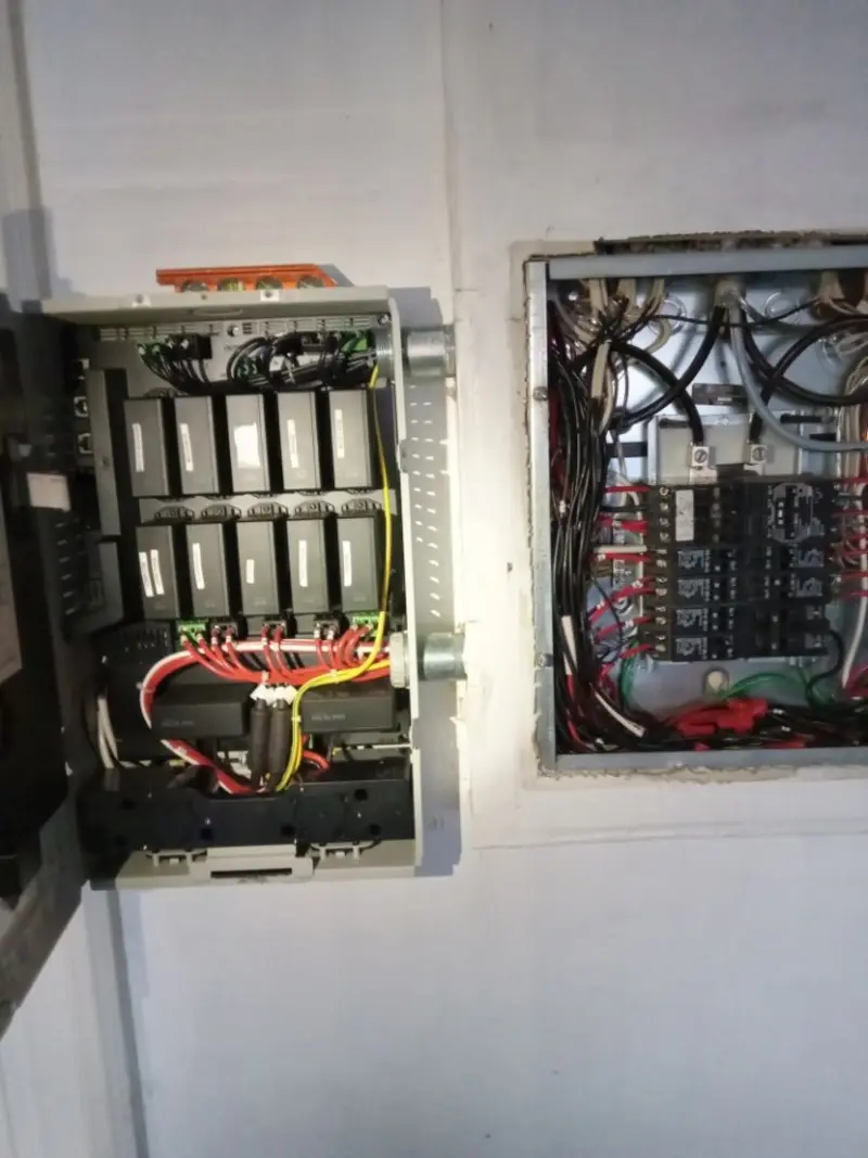 Electrical panel upgrade completed for Commercial Electrician Services in New Martinsville